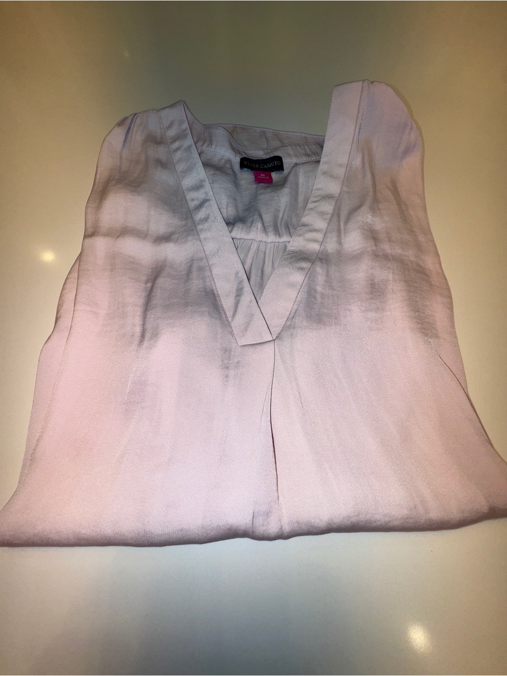 Vince Camuto Blush V-Neck Sleeveless Camisole - Picture 10 of 11